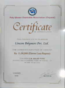 Donation to CM Relief Fund during Covid